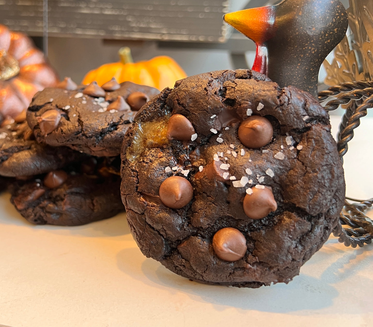 Chocolate Sea Salt Caramel Cookie