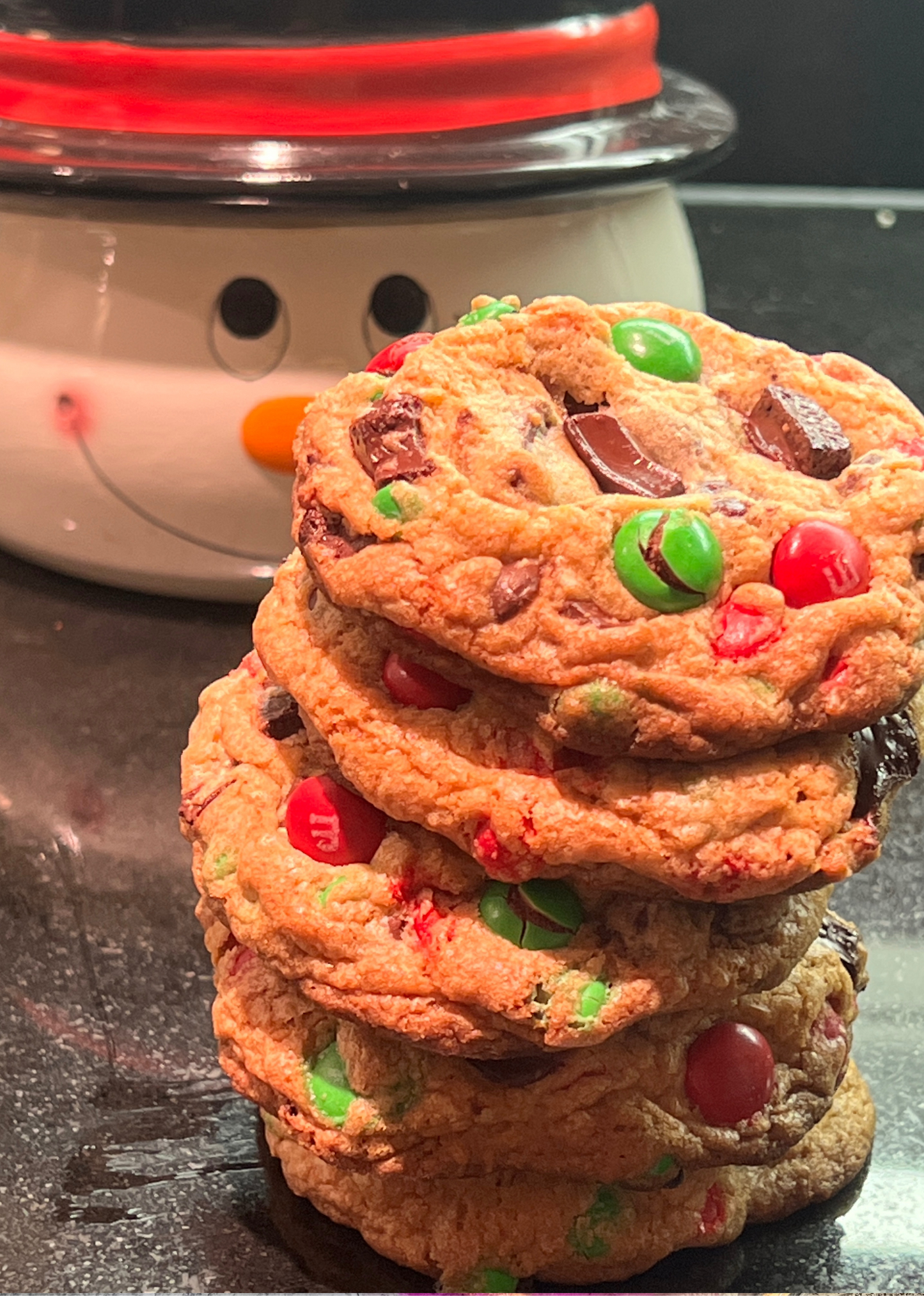 Christmas Chocolate Chunk Cookie