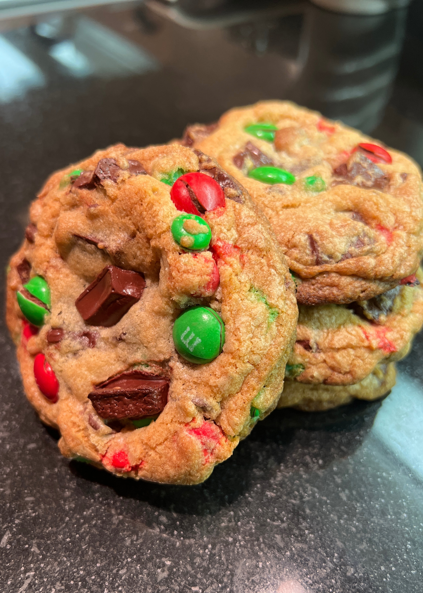 Christmas Chocolate Chunk Cookie