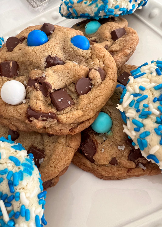 Hanukkah Cookie Assortment Box (No Nuts)