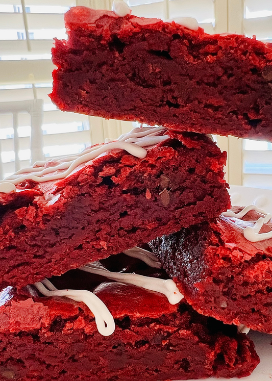 Red Velvet Brownies