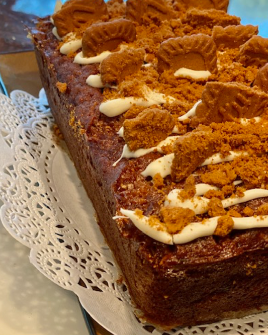 Biscoff Cookie Butter Banana Bread