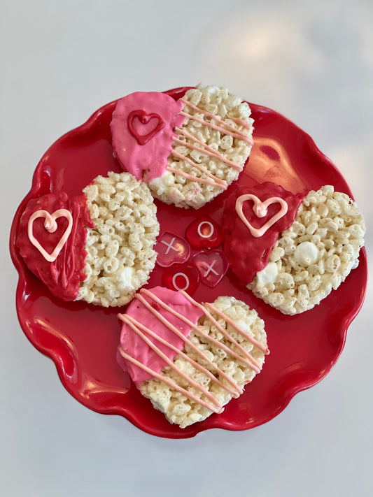 Rice Krispy Hearts