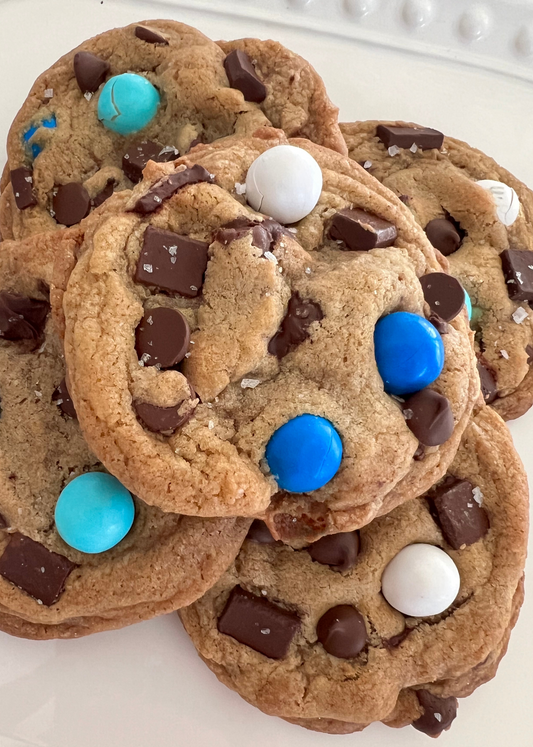 Hanukkah Chocolate Chunk Cookie