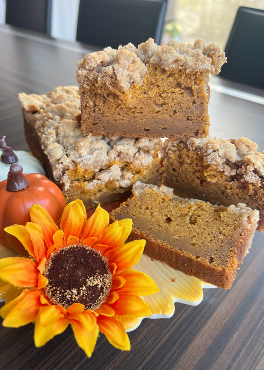 Streusel Pumpkin Bread